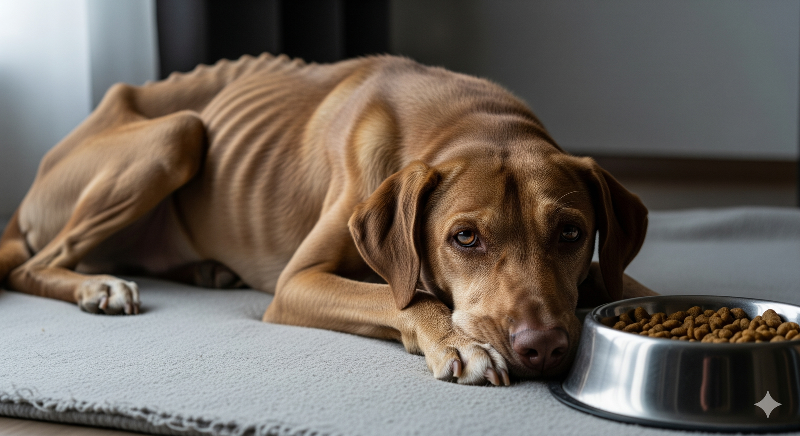 meu cachorro não quer comer