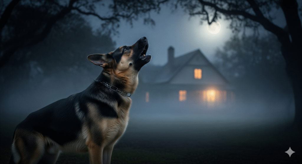 Cachorro uivando significado espiritua