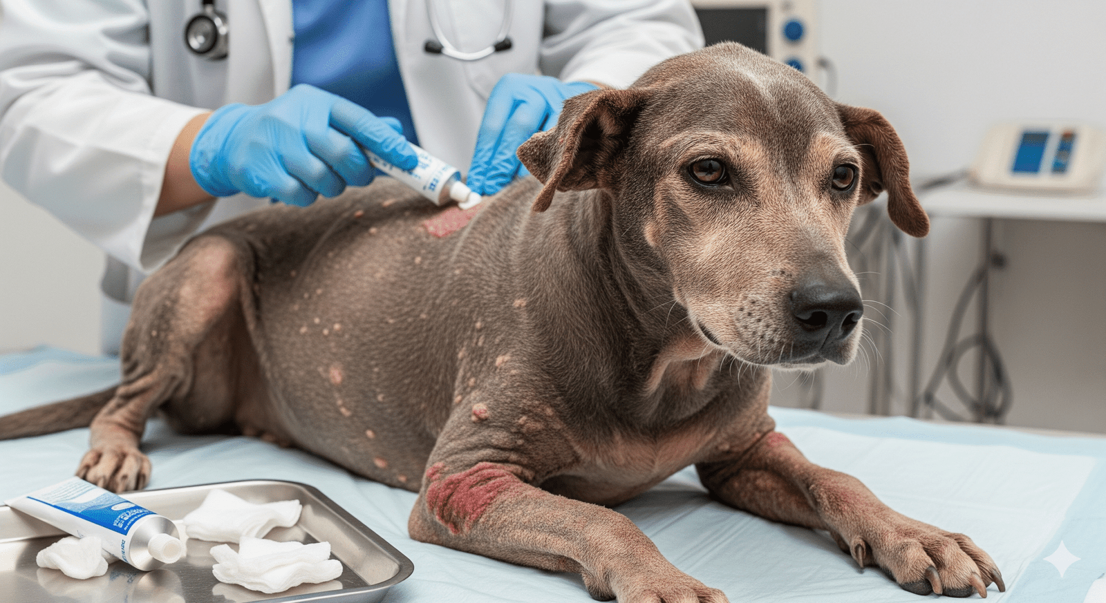Como tratar sarna em cachorro
