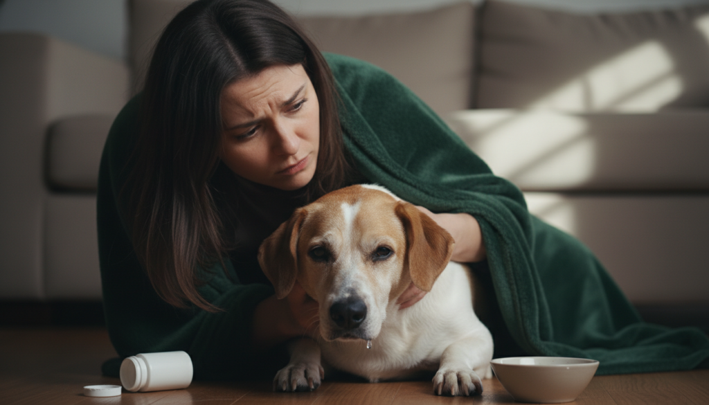 Sintomas de intoxicação em cachorro