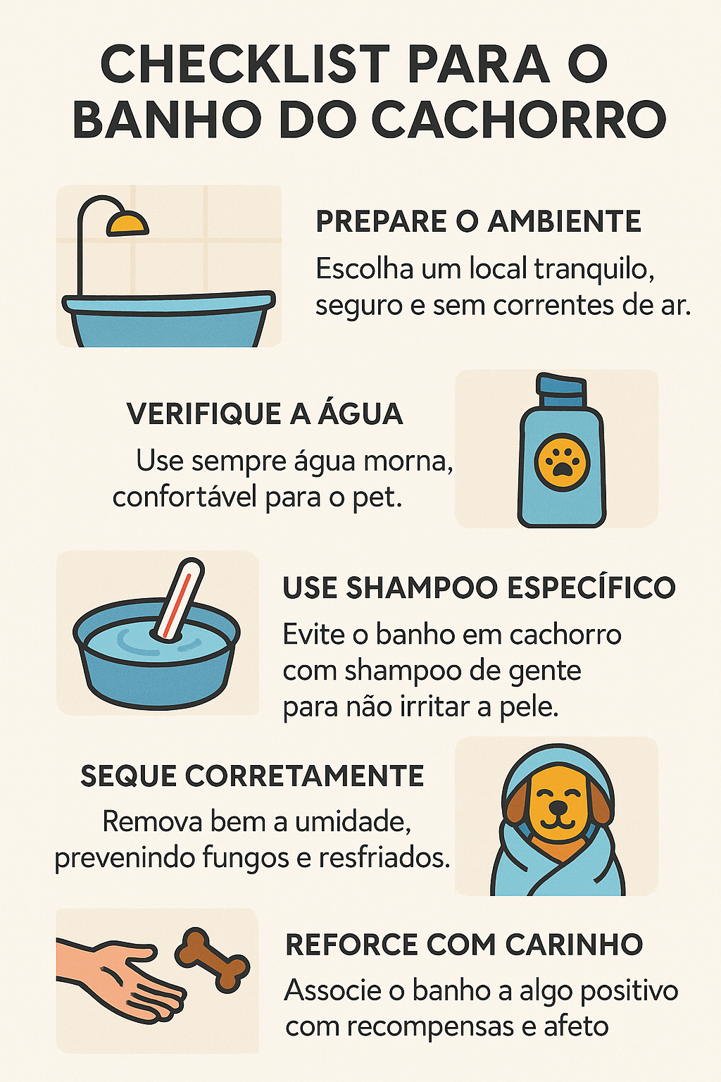 banho em cachorro com shampoo de gente