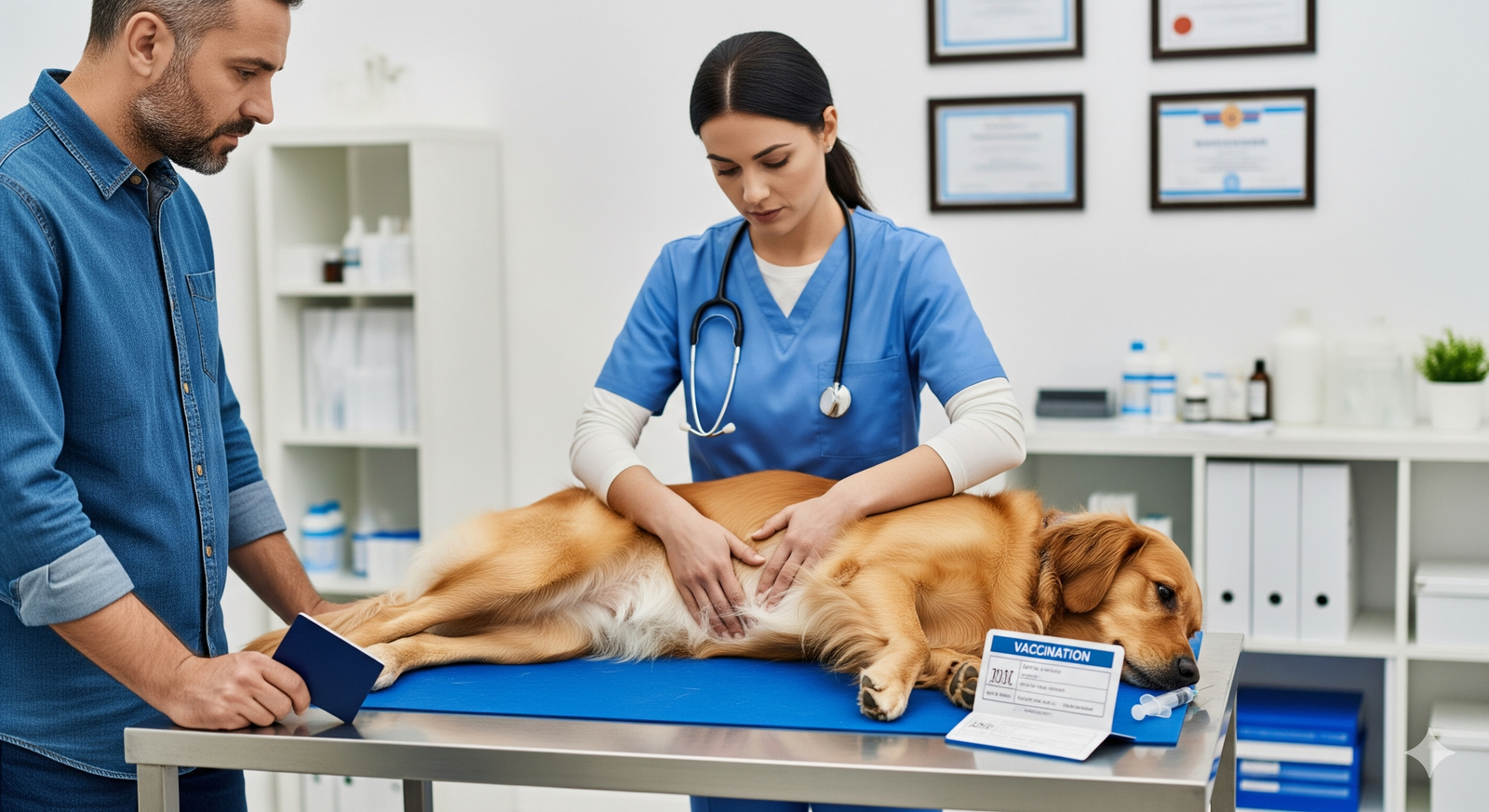 Atestado sanitário para cães