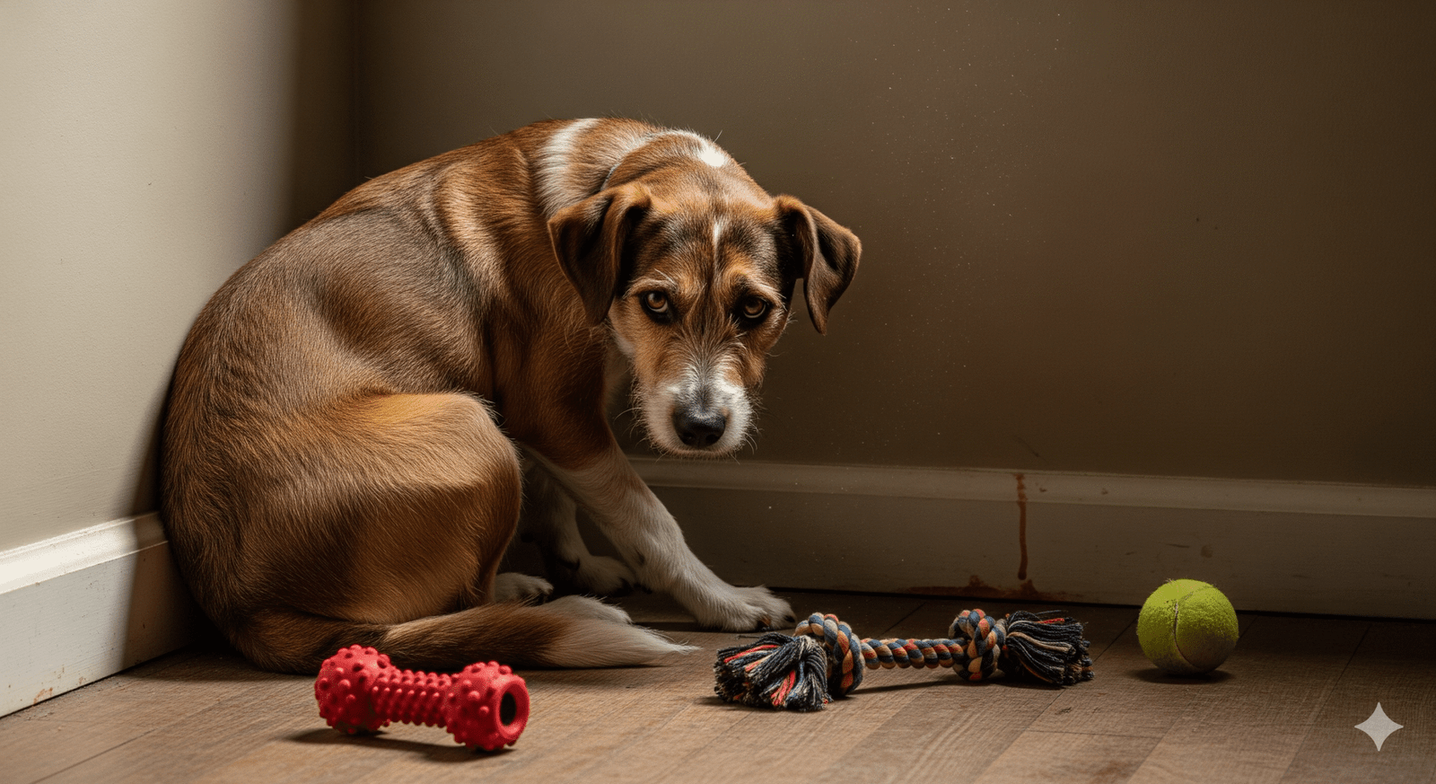 sinais de que seu cão está pedindo ajuda
