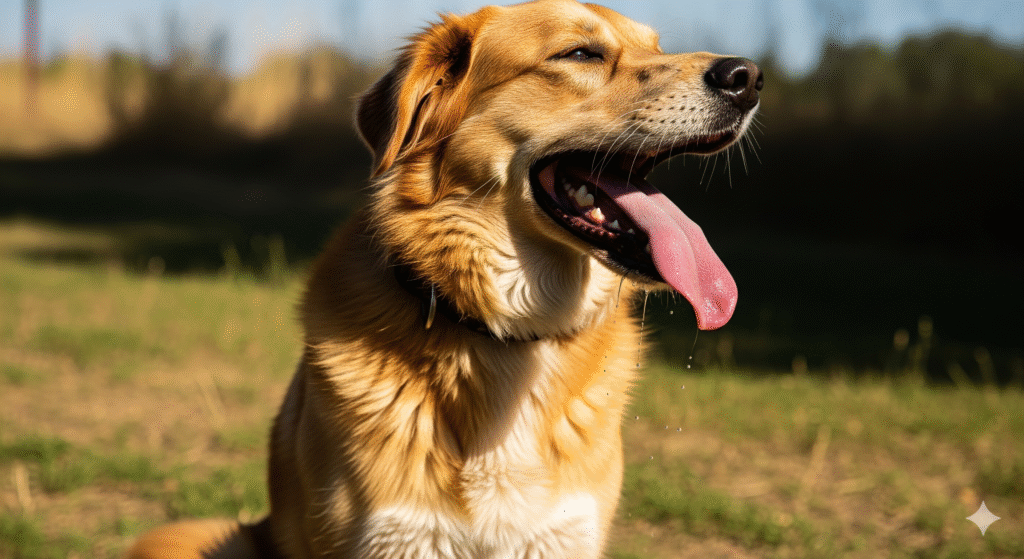 Cachorro Ofegante