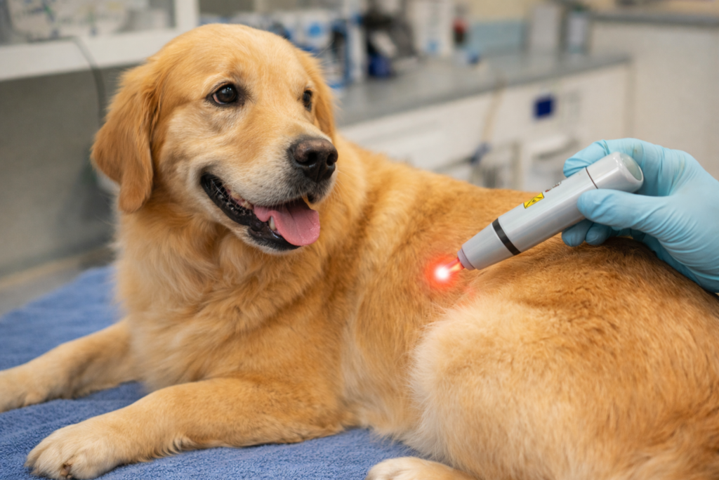 Acunpultura em cães