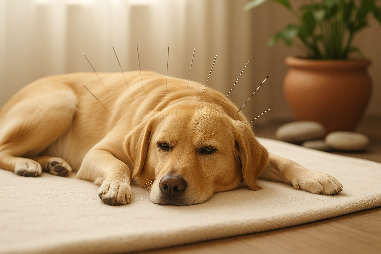 Acupuntura em cães