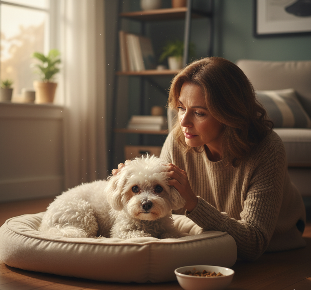 Sinais de doença em cachorro na meia-idade