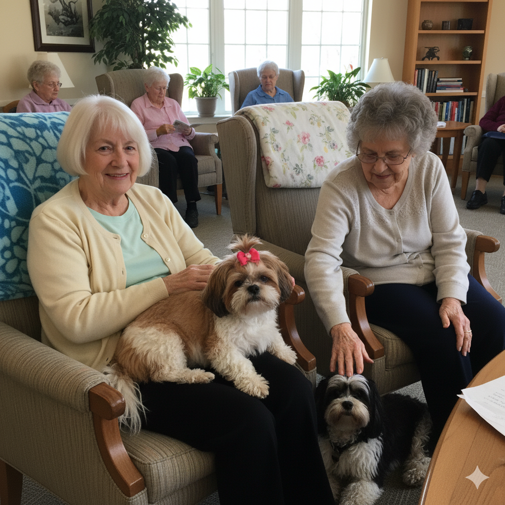 Lhasa Apso e Shih Tzu