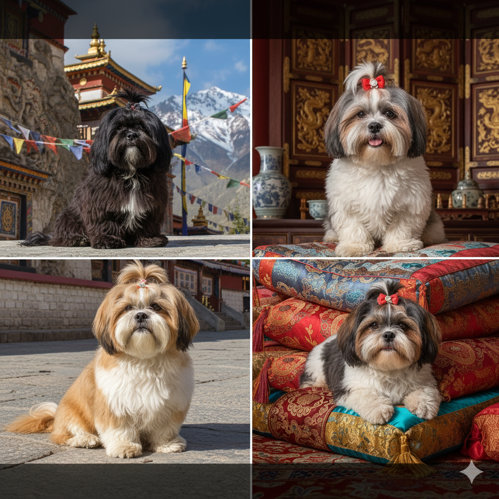 Lhasa Apso e Shih Tzu