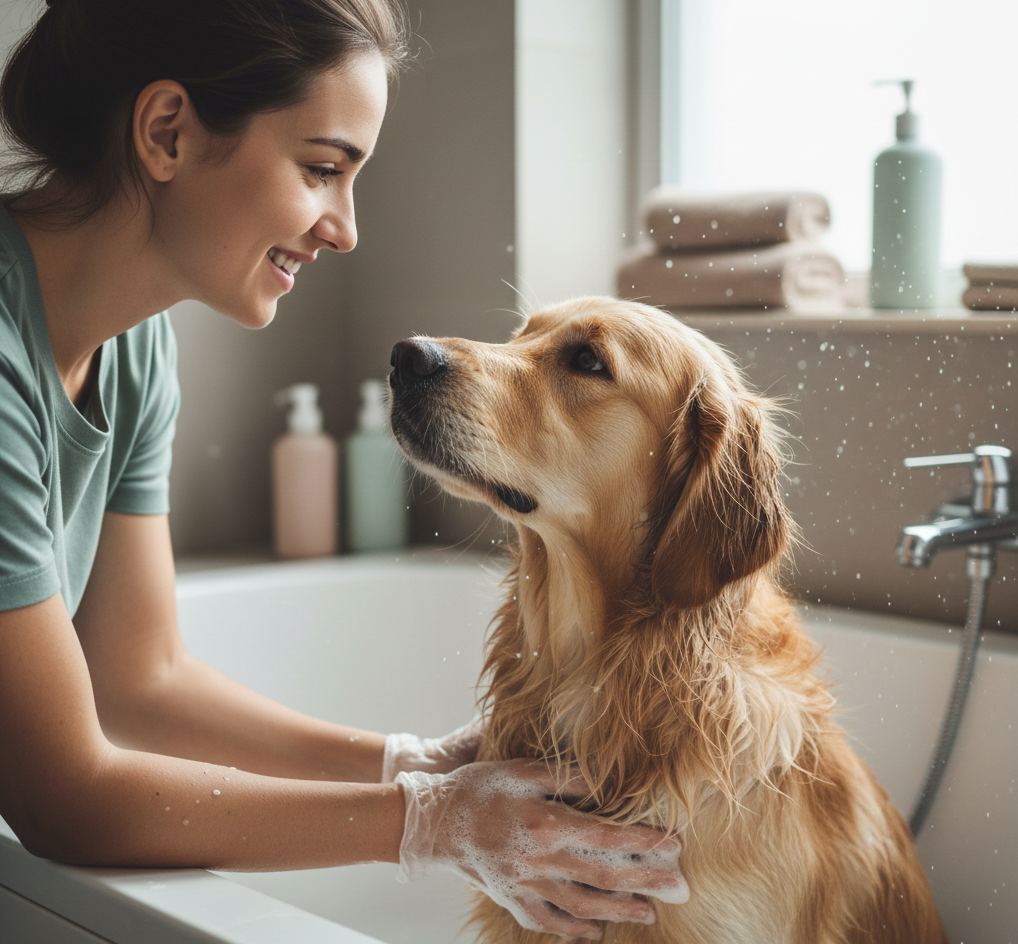 Banho em Cachorro