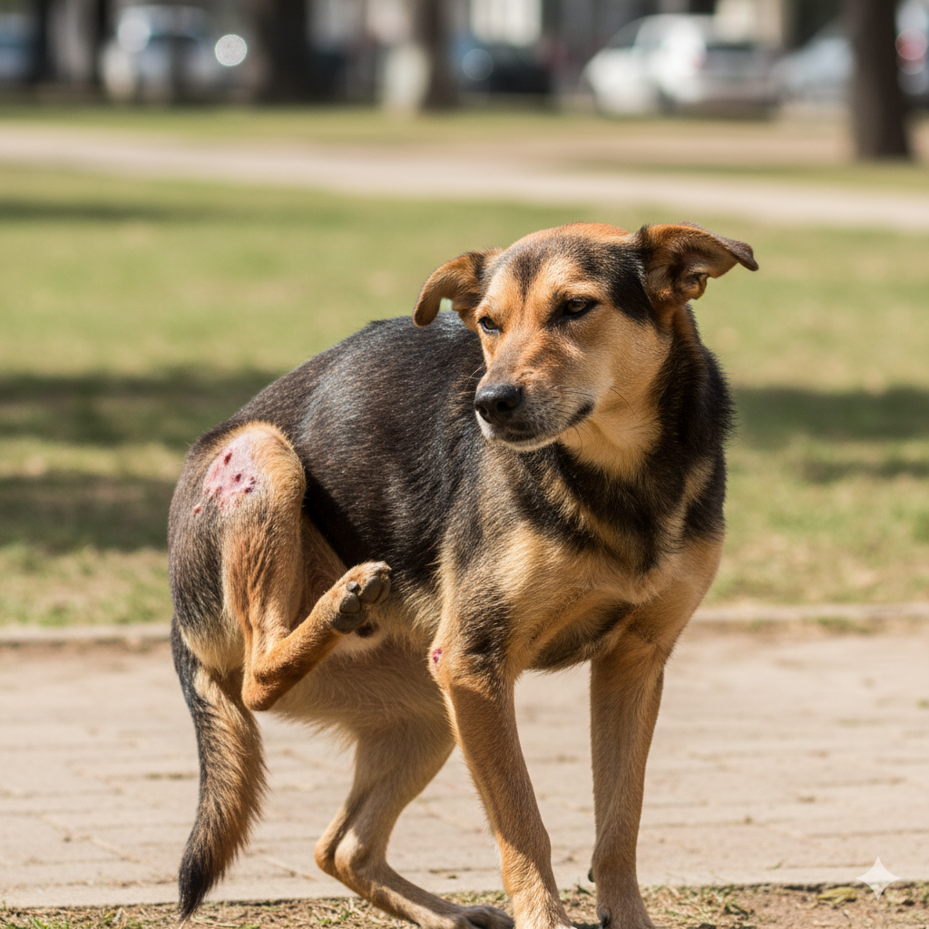 Dermatite Fúngica e Bacteriana em Cães