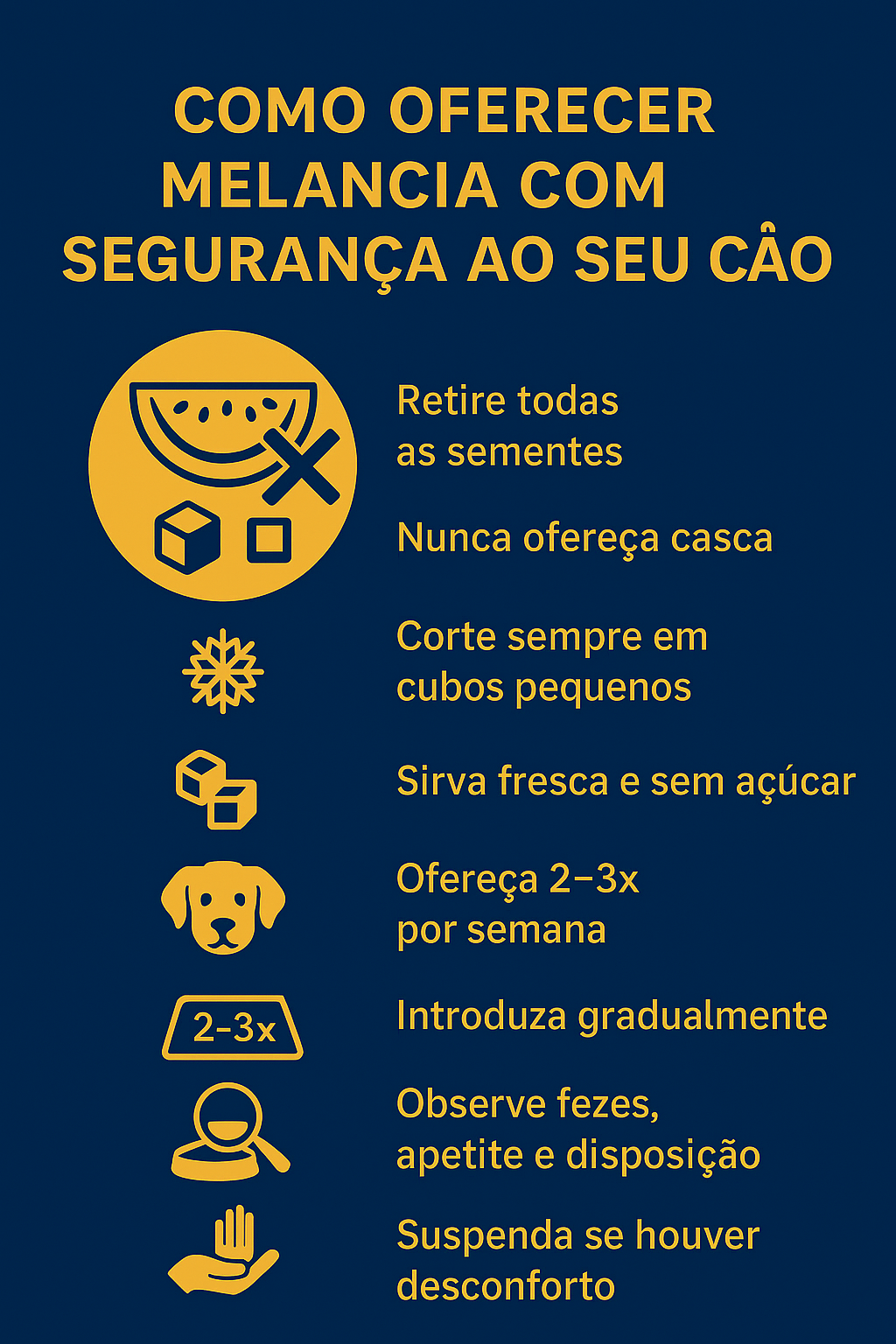 Cachorro pode comer melancia? A resposta pode surpreender