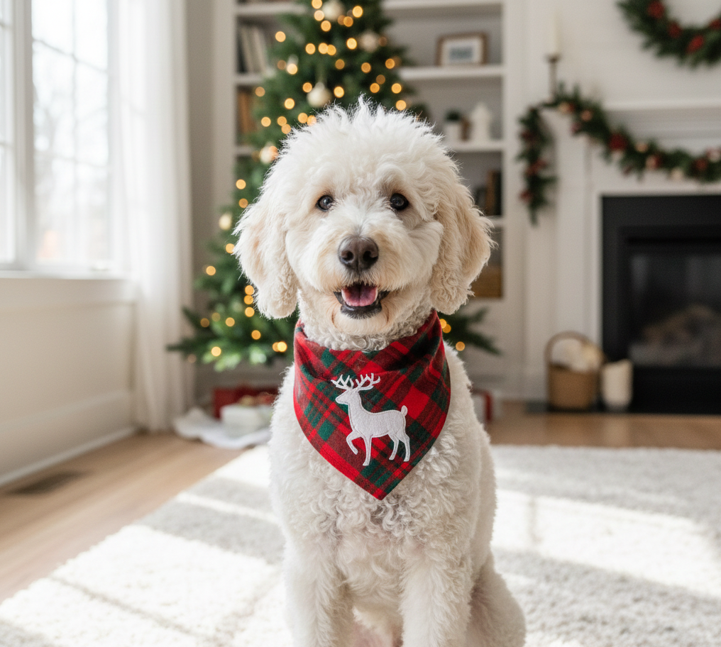 Decoração de Natal com pets 