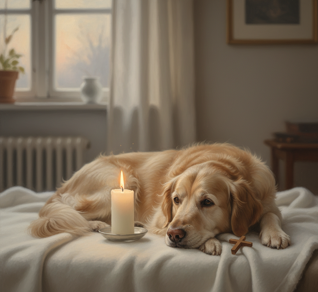 O Cachorro se Despede Antes de Morrer