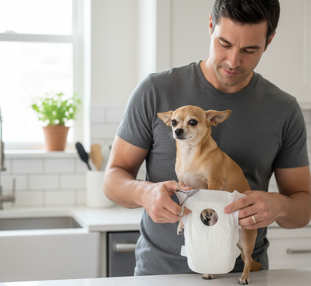 Fralda para Cachorro