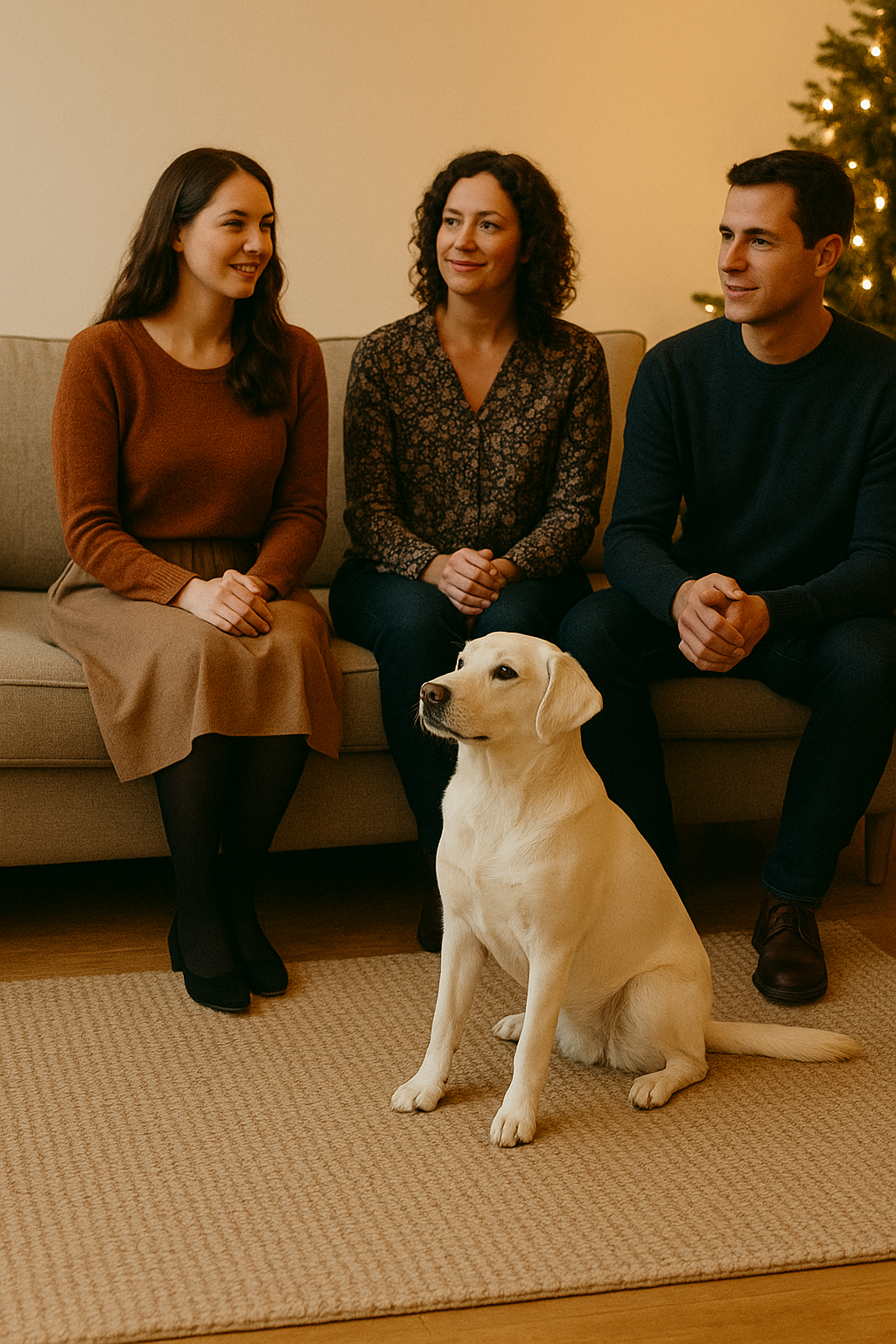 Cachorro com Medo de Barulho no Natal