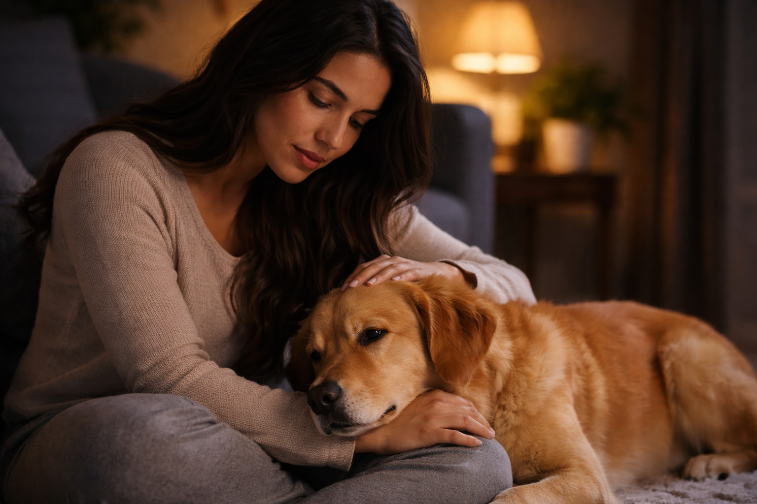 Cachorro uivando de madrugada
