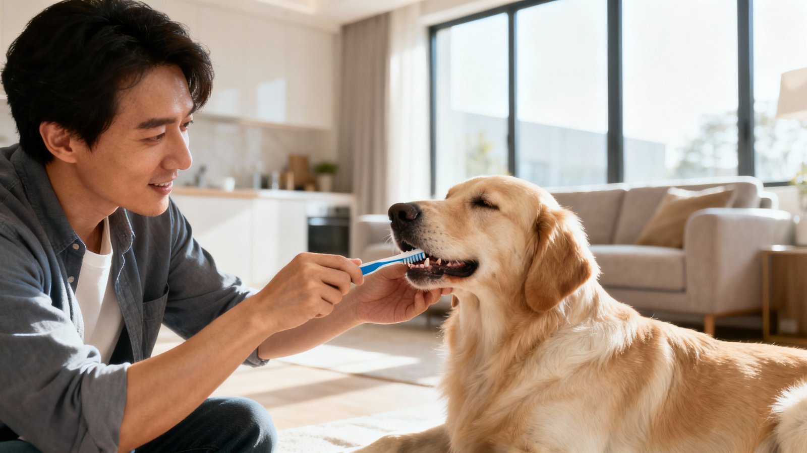 Como escovar os dentes do cacchorro