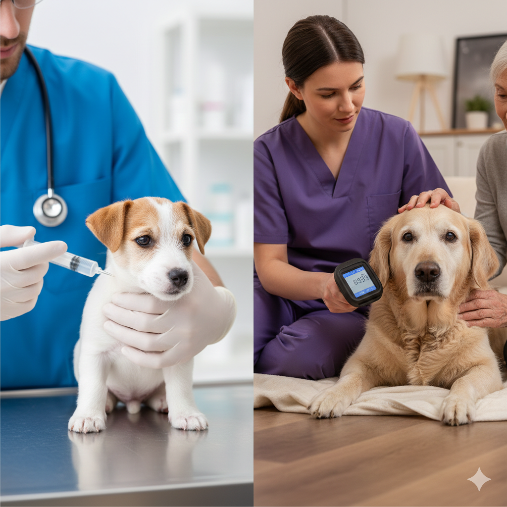 Microchipagem em animais: o cuidado silencioso que pode salvar seu cachorro Microchipagem em animais