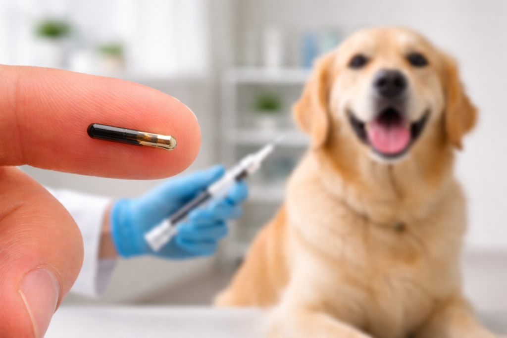 Microchipagem em animais