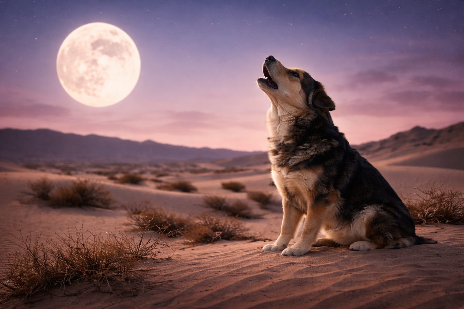 Por que os cachorros uivam