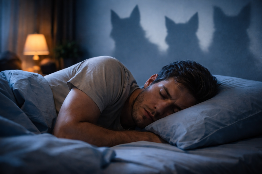 Sonhar com Vários Cachorros Correndo Atrás de Mim