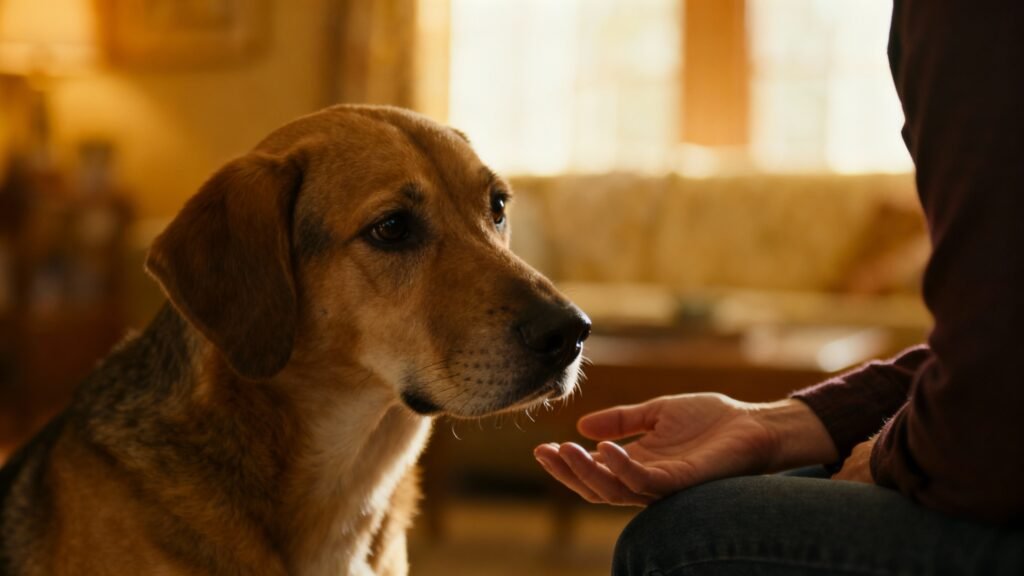 Como acalmar um cachorro com medo