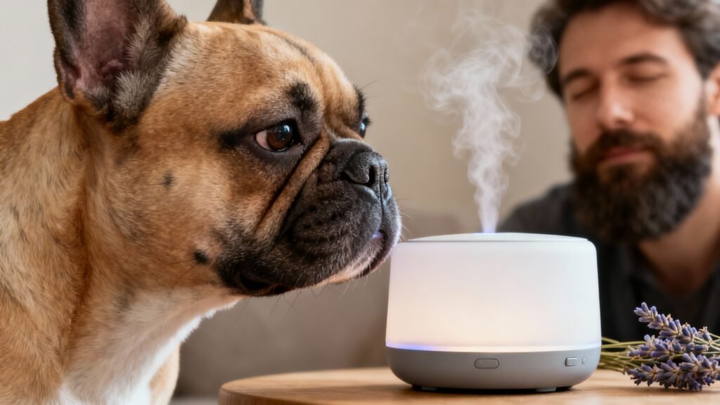 Como acalmar um cachorro com medo